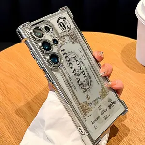 Cool H-Harrys P-Potters Anime Pattern Protective Phone Case Suitable for Samsung Galaxy S25 S24 S23 S22 S21 S20 FE Ultra Plus Edge 4G 5G Anti Fall Transparent Soft Back Cover Casing