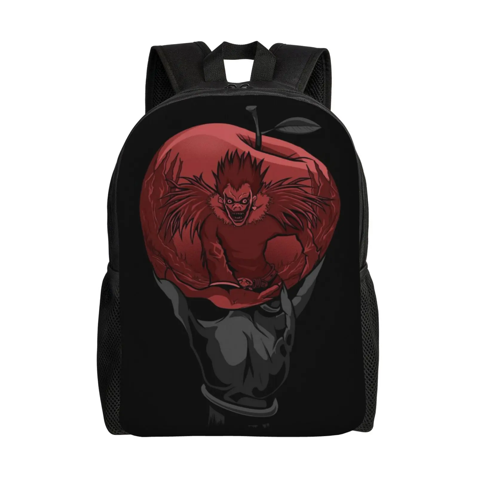 Large Capacity Death Note Backpack Shockproof Laptop Bag Versatile for Travel, Business & Everyday Use Perfect Gift for Friends, Kids & Partners