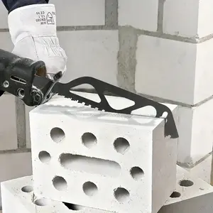 Demolition Masonry Reciprocating Saw Blades Hard Alloy Saw Blades for Cutting Brick,Wood,Metal,PVC Tube,Porous Concrete,Power Tools Accessories (12in/300mm)
