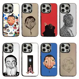 Rapper Mac Miller Painting Phone Cases For iPhone 17 Promax Pro Air 16 Plus 15 14 13 12 11 Drop Matte Shockproof Soft Protective Cover Protection Gift For Fans