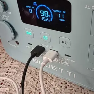 Product Review of BLUETTI Elite 30 V2 Portable Solar Generator 288Wh Battery 600W AC Output 9 Ports for Camping & Backup Power Station with Smart App & 10ms UPS from M**y a** t** C**s