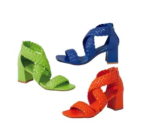 Made of Braids Strappy Sandals by EY Boutique Made of Braids Strappy Sandals by EY Boutique