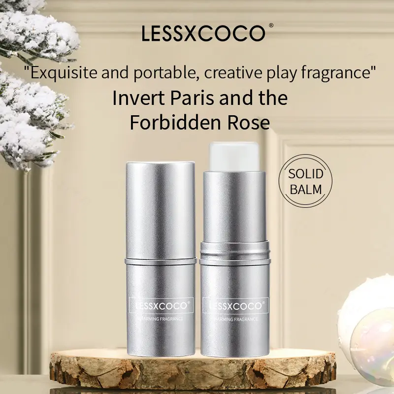 Romantic Solid Perfume Balm, Fresh Single-Note Solid Portable Body Perfume Stick，fresh and elegant