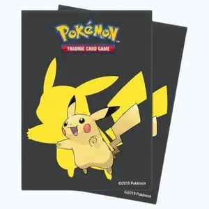 Ultra PRO Pokemon Card Sleeves (65 count) - Pikachu, Official Trading Card Game Deck Protector Sleeves
