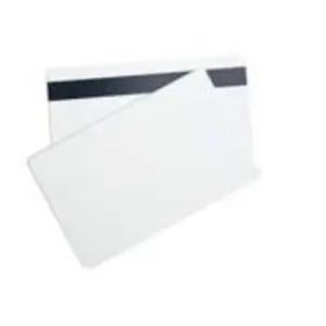 SICURIX CR 80 with Hico Magnetic Stripe Blank ID Cards 30 mil 100 Pack WHITE ()