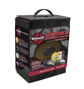 Renegade Products | Q36 Quick Aluminum & Stainless Polishing Mini Kit – One-Step Buffing & Finishing System for Aluminum & Stainless Steel