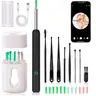 Electric Earwax Removal Tool Set with Camera, Portable 360° Wide Angle Ear Cleaner with Type-C Rechargeable, Waterproof Endoscope Ear Cleaning Tool, Earwax Remover, Earwax Removal Kit with Camera