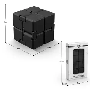 The Infinite Cube is a sensory stress-relief toy, suitable for both children and adults.  This cool, mini gadget is perfect for EDC (everyday carry) and provides an effective way to relieve stress and anxiety.
