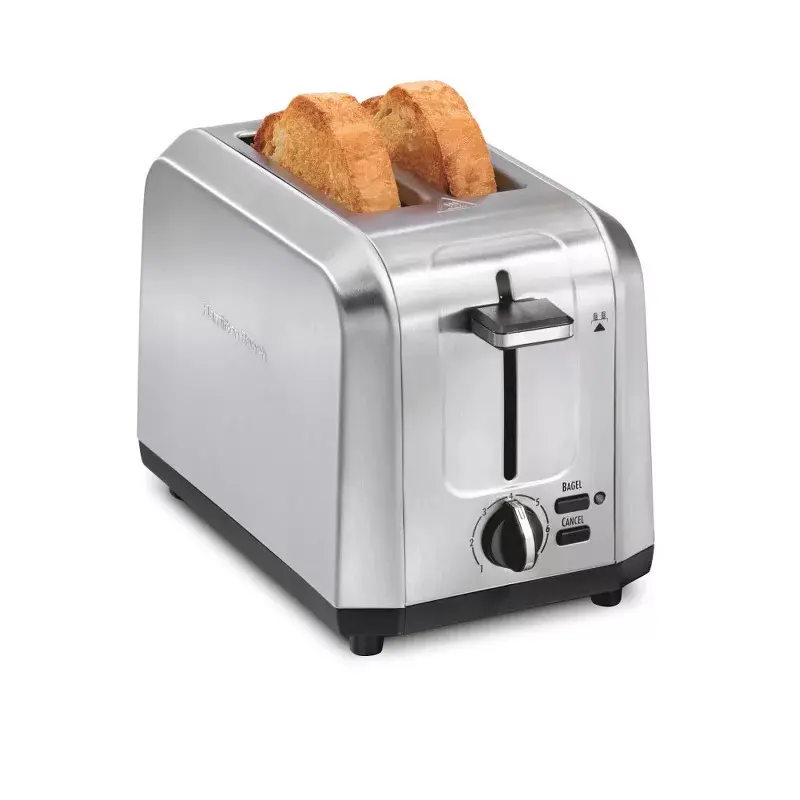 Hamilton Beach 2 Slice Toaster - Stainless Steel: Bagel & Bread Toaster, High-Lift, Adjustable Browning, Kitchen Deals