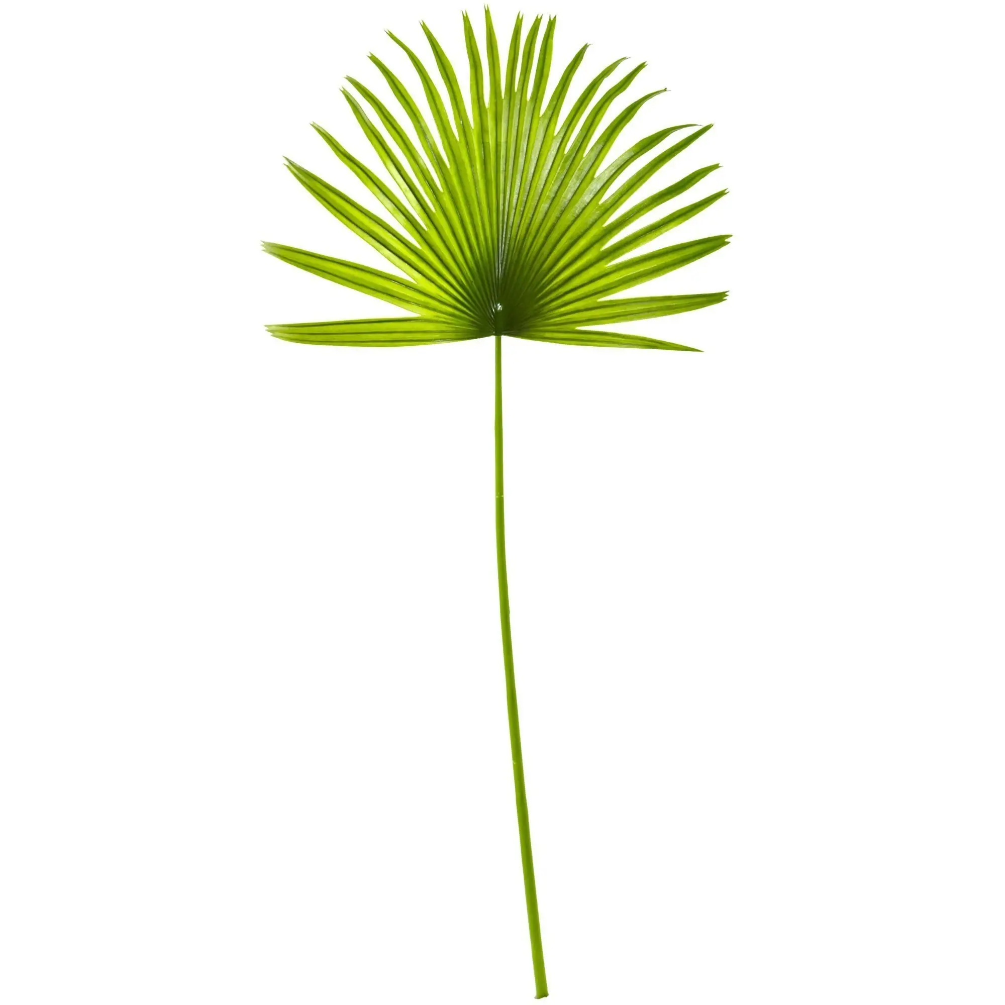 33 In Artificial Tropical Fan Palm Spray Set (6-Pack), Decorative Potted Plant for Home Decoration & Table, Vase Plant Decor