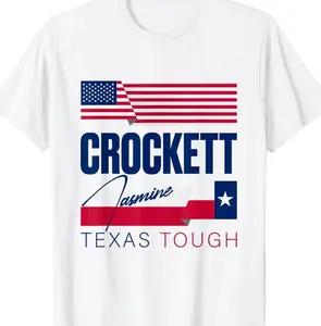 Jasmine Crockett Texas Tough 2026 Senate US Senator T-Shirt LBB