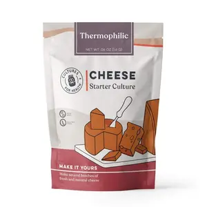 Thermophilic Direct-Set Cheese Starter – 4 Packets + 2 Rennet Tablets