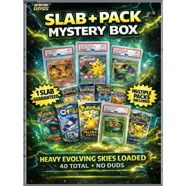 BBTCG: BREAK BOSS SLAB + PACK MYSTERY BOX Series 4