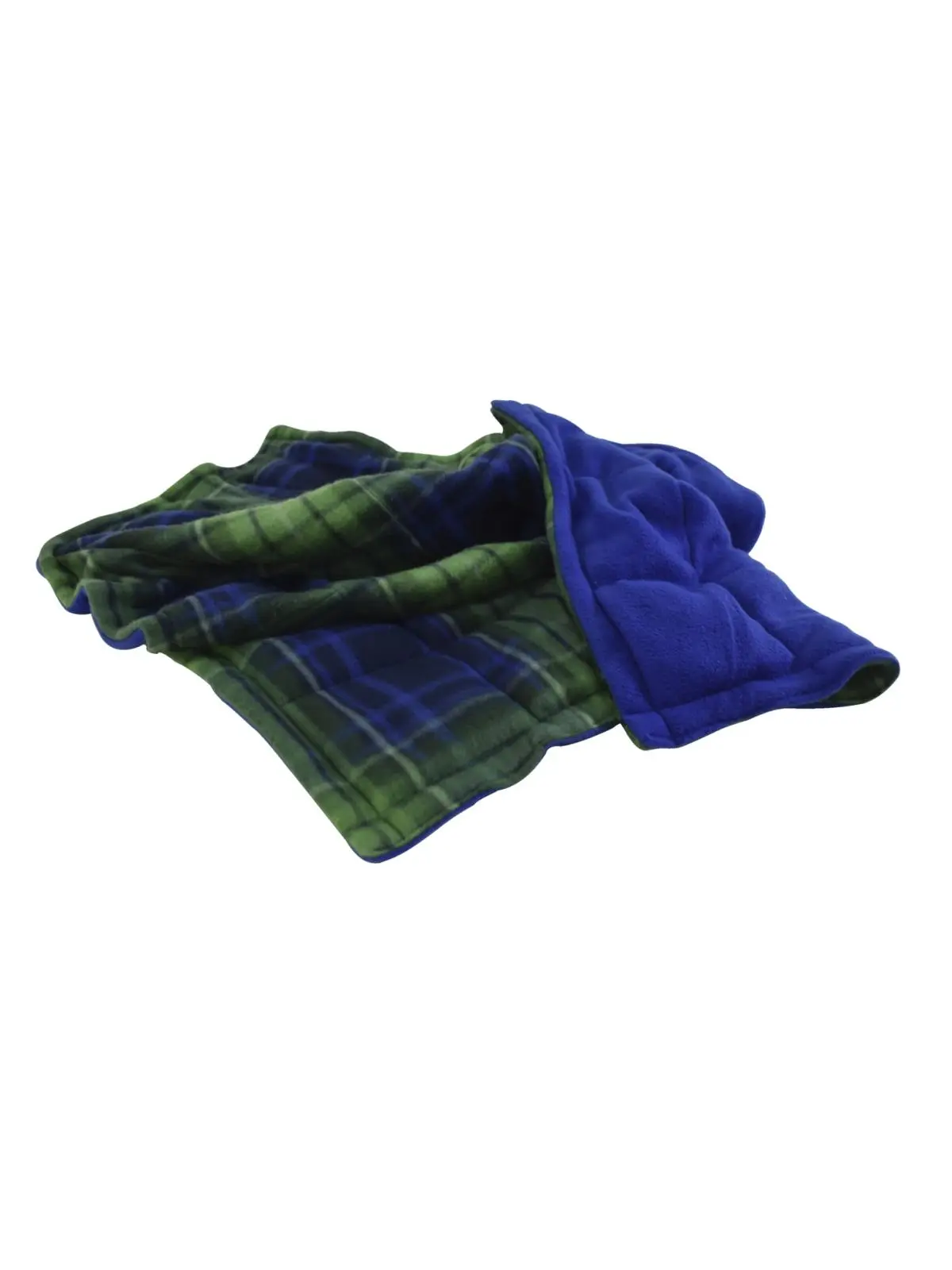 Abilitations Kids Small Plaid Weighted Blanket - Soft Fleece Fabric, Durable, Machine Washable, Proprioception Support, Neurological Challenge Assistance