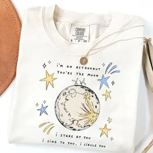Comfort Colors  Orbiter Lyrics Tee, Noah Kahan Astronaut T-Shirt