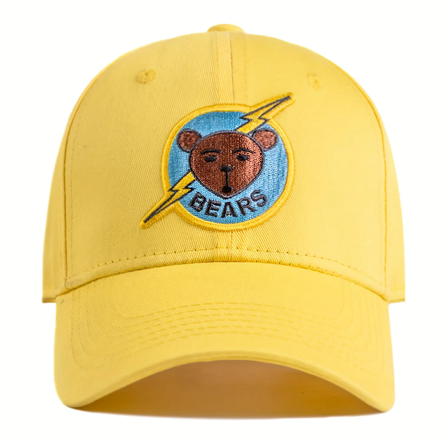 Yellow Adjustable Embroidered Cap, Sport Hat Bad News Bears Tanner Boyle Movie 1976 Chico's Bail Bonds Baseball Cap Outdoor Dad Hat