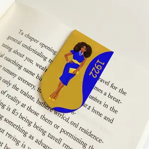 SGRho 1922 Gift, Sigma Gamma Rho, D9 Sorority Gear, Magnetic Bookmark, 1922 Accessories, SGRho Stationery, Royal Blue Gold, Poodle Sorority, Greek Life Gift, SGRho Paraphernalia, Book Lover Gift, Custom Bookmark, Handmade SGRho