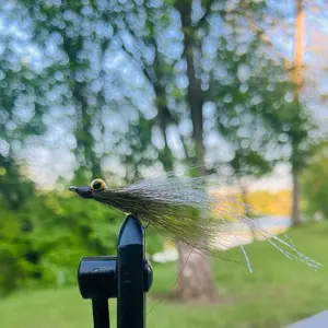 Custom Hand Tied Clouser Minnows for Fly Fishing - available with Size 1 Stainless Steel Hooks for Saltwater & Freshwater - Versatile & Durable Fishing Lures Ultra-Sharp