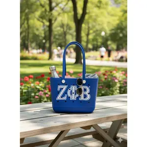Zeta Phi Beta Sorority Bogg Bag