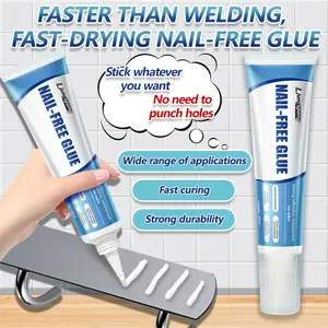 Multi-Purpose Nail-Free Glue (120ML), Instant Bonding & Rapid Curing, Industrial Strength Adhesion, Leak Resistant Sealant, Permanent Fix