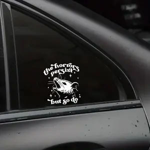 Funny Possum Meme Sticker Vinyl Decal Cute Sarcastic Humor Design for Car Window Laptop Water Bottle Tumbler Gift Idea