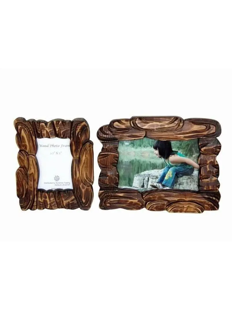 Handmade Wood Photo Frame - 5 x 7 Inch