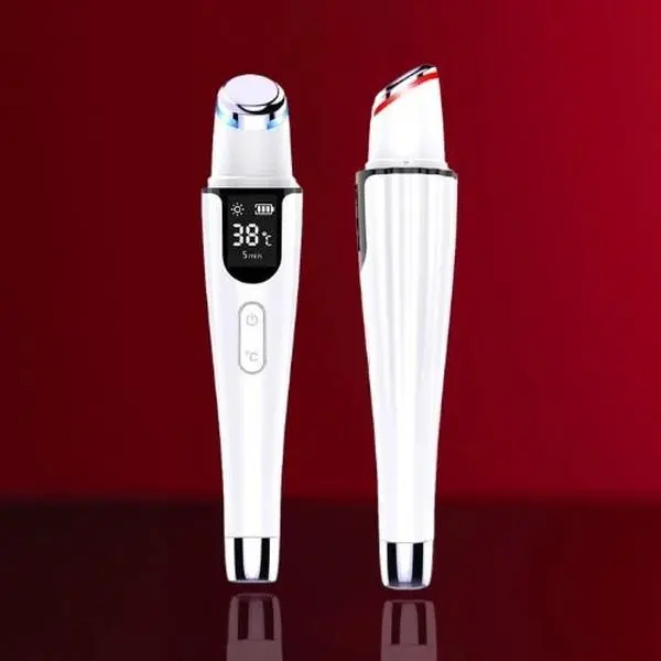 Eye Massager Wand - Chargeable Facial Massager - Eye Massager for Dark Circles, Eye Bags, Puffiness Under Eyes(New)