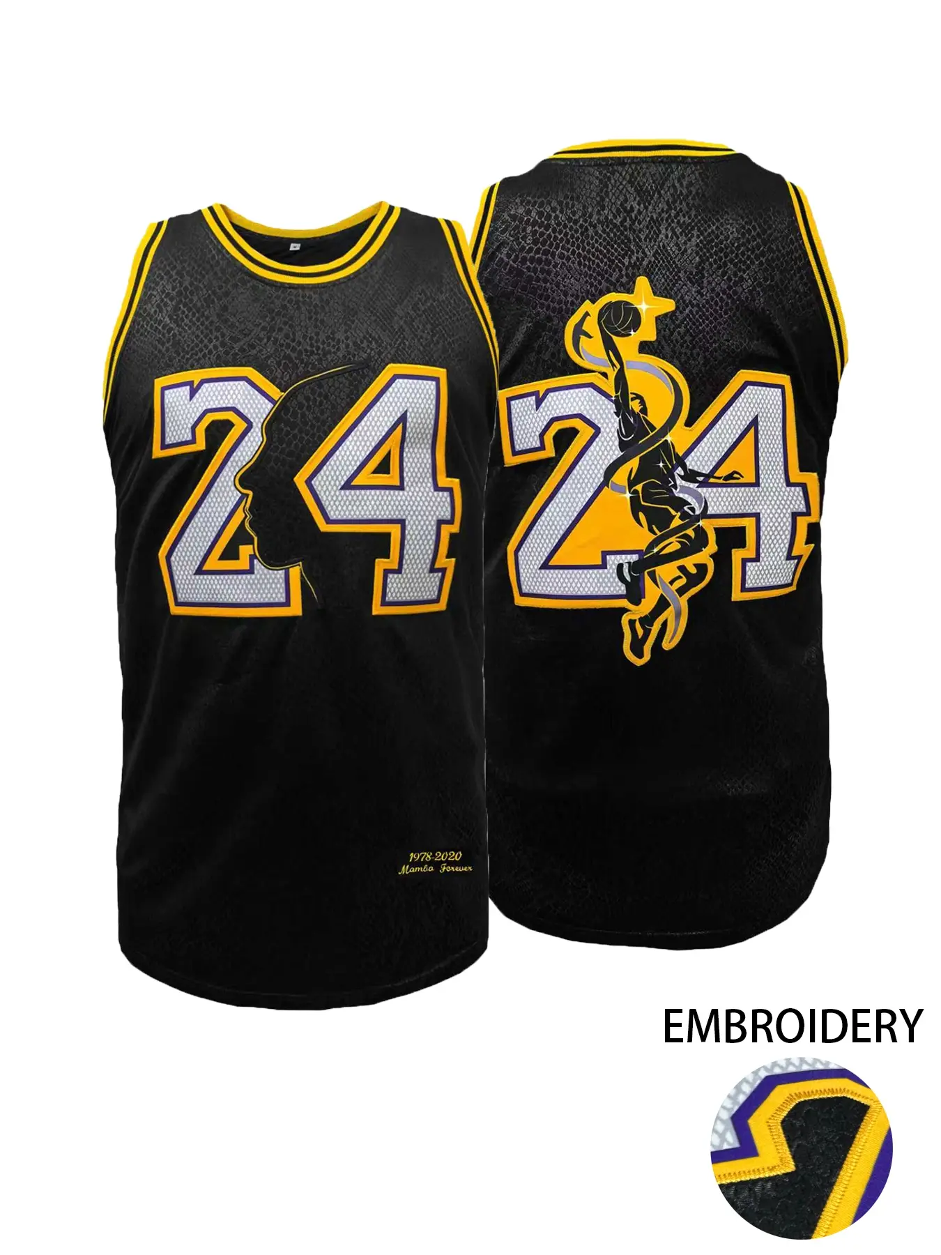 Men Women Snake Skin Athletic Sleeveless Shirts, Forever 1978-2020 Fashion Basketball Jersey,Gift for Christmas,New Year, Athletic Tops