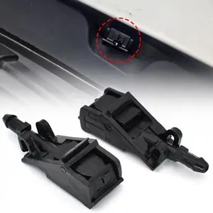 Universal front windscreen cleaner nozzle, durable plastic sprayer for Volkswagen Passat B5, Golf, Jetta MK4, Bora, Polo, Beetle, Seat cars.