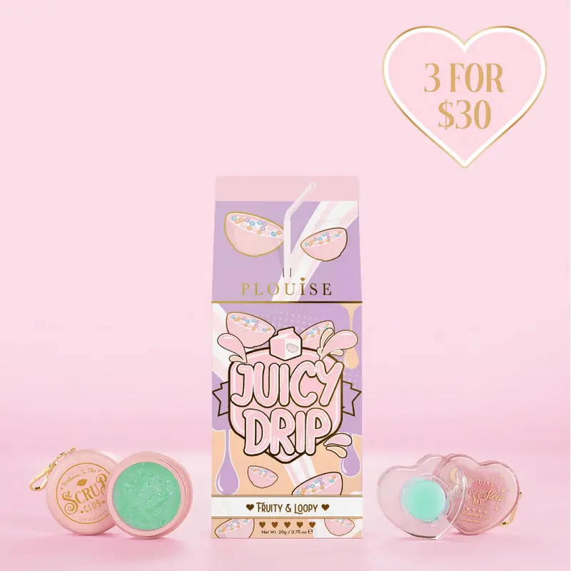 P.Louise Juicy Drip Lip Scrub & Lip Mask Duo