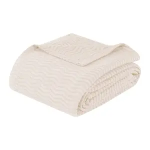 100% Cotton Lightweight Woven Summer Bed Blanket