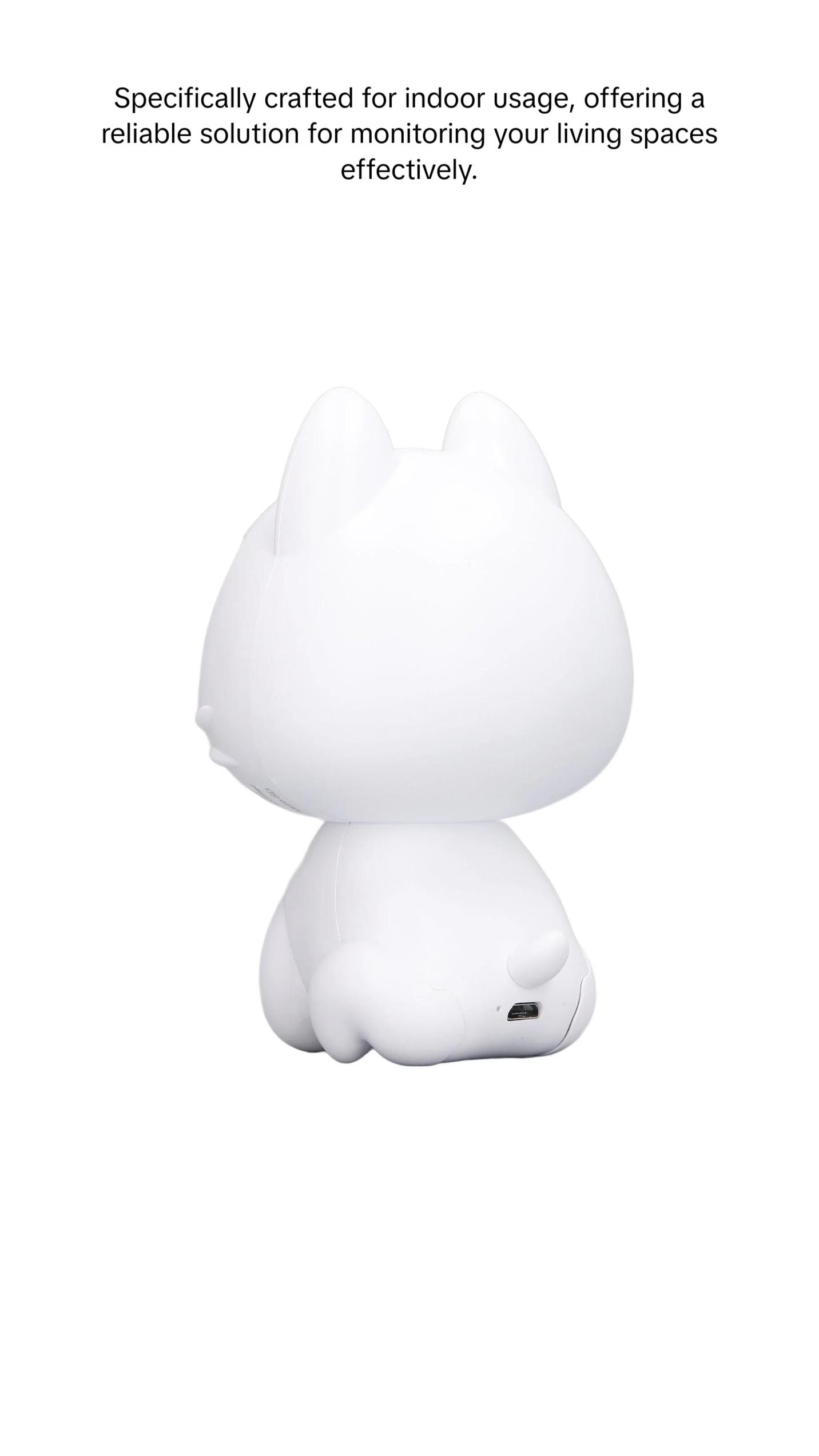 Wireless Security Camera Motion Detection Two Way Voice Robot Pet Shape Indoor Monitoring Camera General's Mansion