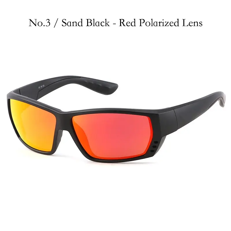 Black-Red polarized lens