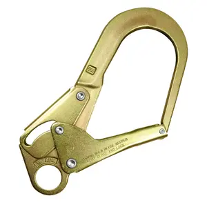 KwikSafety BOND N-3630 Rebar Hook (DOUBLE-LOCKING) Heat Treated Forged Steel Connector Fall Arrest Hardware