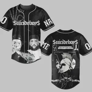 Personalized Suicideboy G59 Baseball Jersey, Suicideboy Merch Shirt DN1