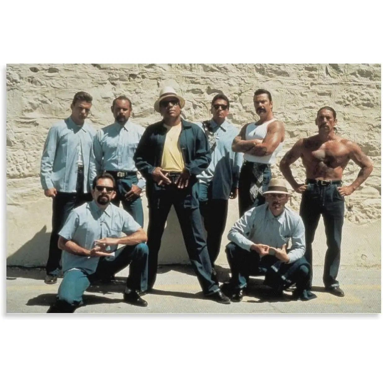 Blood in Blood Out Movie ​​Poster Canvas Wall Art Posters For Room Aesthetic And DecorCanvas Painting Posters And Prints Wall Art for Living Room Bedroom Decor 24x36inch(60x90cm) Gifts Colorful Ornaments Decoration Artistic Photo Frame-Style