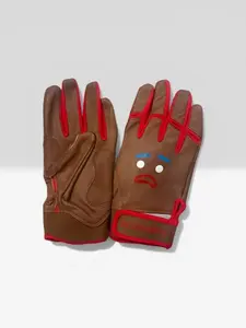DC3 Sports Custom Gingerbread Man Baseball or Softball Batting Gloves Gear