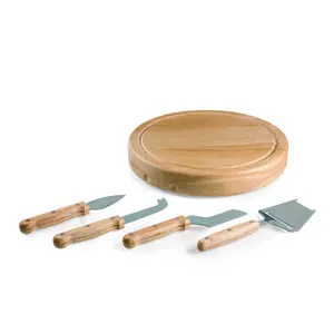 Circo Cheese Cutting Board & Tools Set, (Parawood)