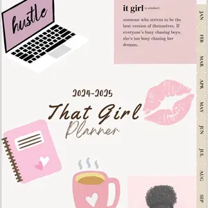 That Girl Planner 2024 Monthly Planner paper