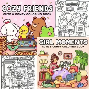 Coco Coloring Book for Adults & Teens, Super Cute Animal Characters, Easy & Simple Designs, Back to School, School Supplies