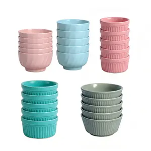 16Pcs Ceramic Cereal Bowls 5 Inch, Assorted Multi-Styles, Versatile for Cereal, Soup, Oatmeal, Salad, Rice, Ramen & Noodles, Microwave, Oven & Dishwasher Safe, Perfect for Daily Dining Use