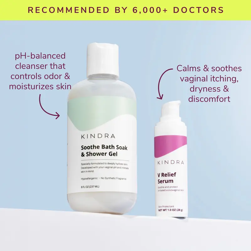 Kindra | Sensitive V Relief Bundle - Hydrate & Soothe Intimate Skin