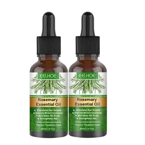 2-pack Rosemary Hair Care Essential Oil Gentle Scalp Care for Smooth, Shiny, Naturally Voluminous Hair