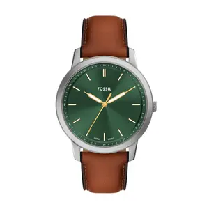 Fossil Men's Minimalist Three-Hand, Stainless Steel Watch