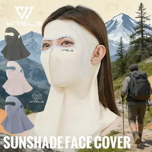 Breathable Sweat-Proof Sun Protection Face Mask, Flexible Fit Cool Feeling Mask, Outdoor Hiking Cycling Face Cover, 1 Piece/3 Pieces
