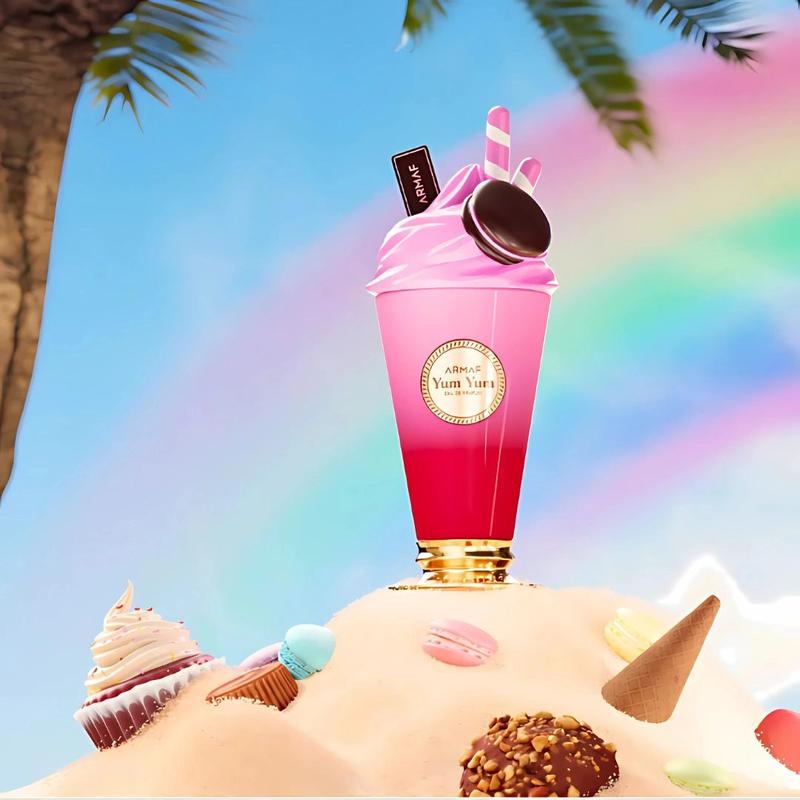 Yum Yum Eau de Parfum Spray 100ml (3.4 oz) by Armaf Delights | Like a Cherry Milkshake With a Floral Swirl
