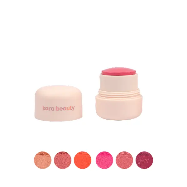 Blush Hour Cheek Balm - Lightweight Makeup - Dewy & Hydrating Formula - Vegan & Cruelty-Free - Buildable & Blendable - Jojoba Seed Oil Infused - Radiant - Multi-Use for Cheeks & Lips - Long-Wearing & Non-Sticky - Perfect for On-The-Go Touch-Ups - Cosmetic