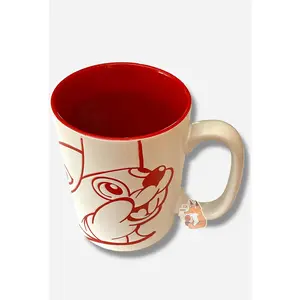 Buc-ee's Classic Ceramic Beaver Mug - Sturdy Coffee Tumbler for Reuse & Washable - Cheerful Design for Coffee Tea or Hot Chocolate - Perfect Gift Drinkware Reusable Cup