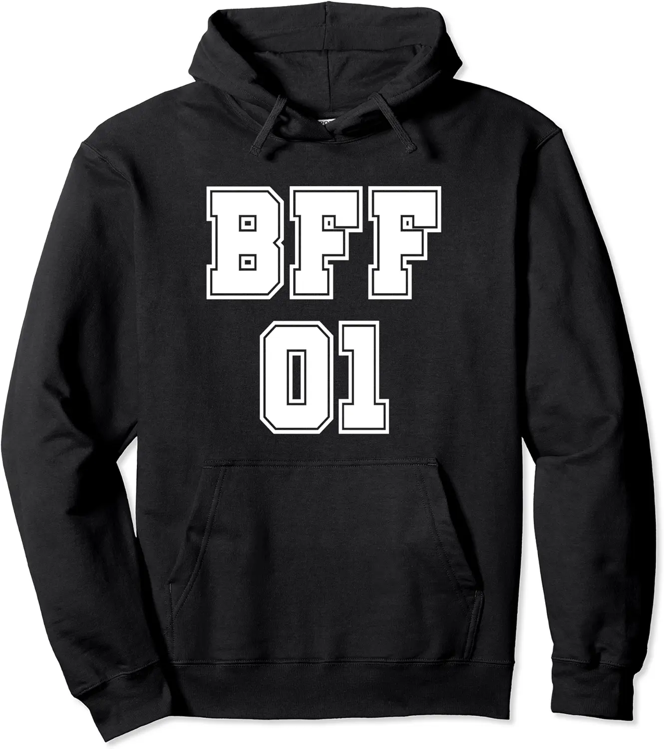 BFF 01 - Best Friend Matching Stuff for 4 or 2-6 Besties Pullover Hoodie - 97B09JGWFPXB