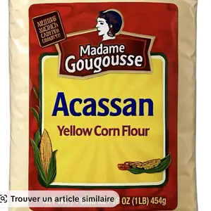 Madame Gougousse Acassan – Yellow Corn Flour (1 lb / 454 g)